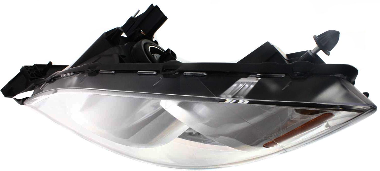 Position Halogen Headlight, With bulb(s), Clear Lens, Chrome Interior