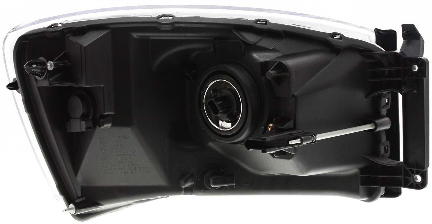 Position Halogen Headlight, With bulb(s), Clear Lens, Chrome Interior