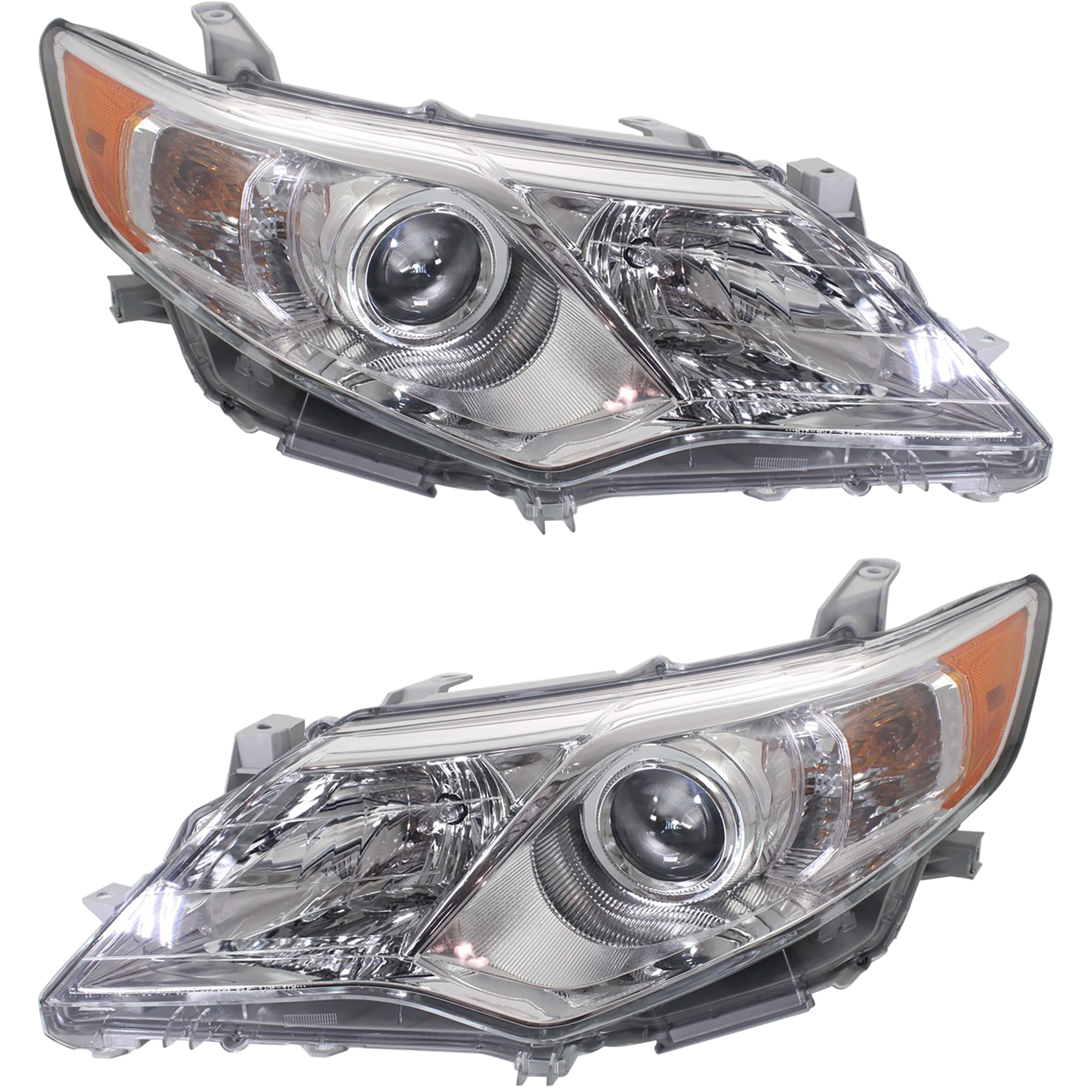 Position Halogen Headlight, With bulb(s), OE Comparable Finish