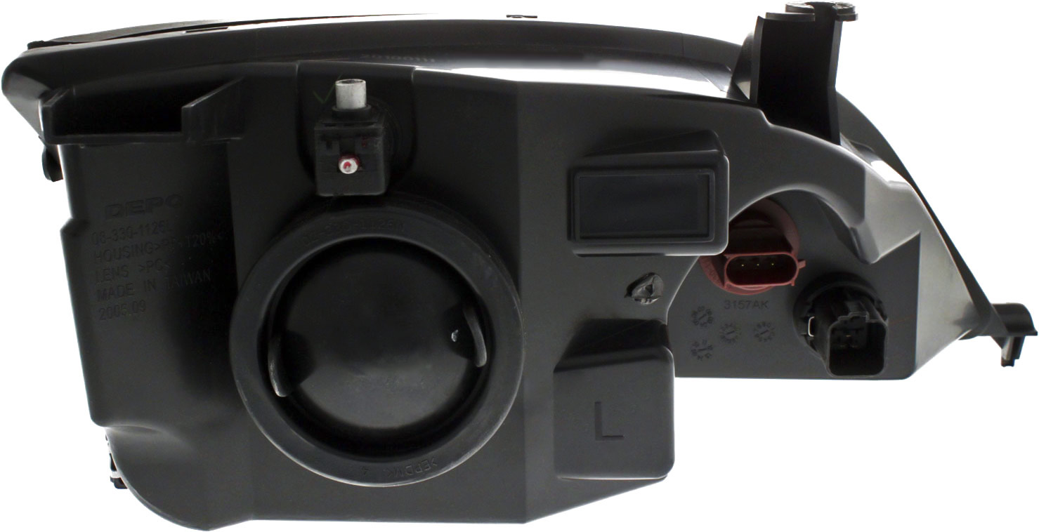 Position Halogen Headlight, With bulb(s), OE Comparable Finish