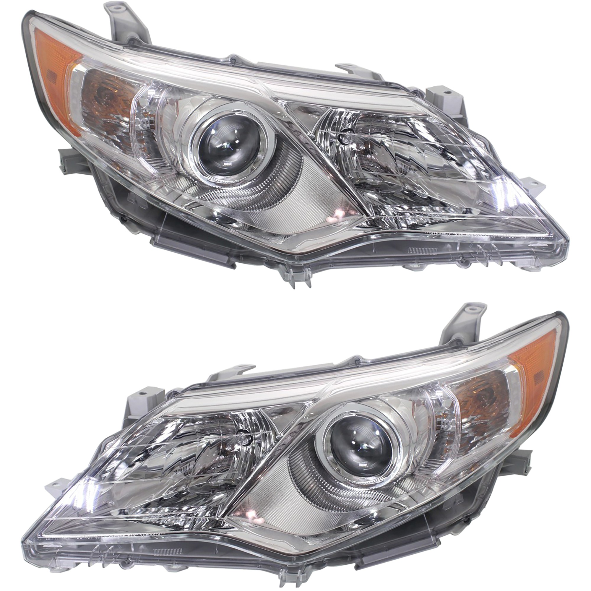 Position Halogen Headlight, With bulb(s), OE Comparable Finish