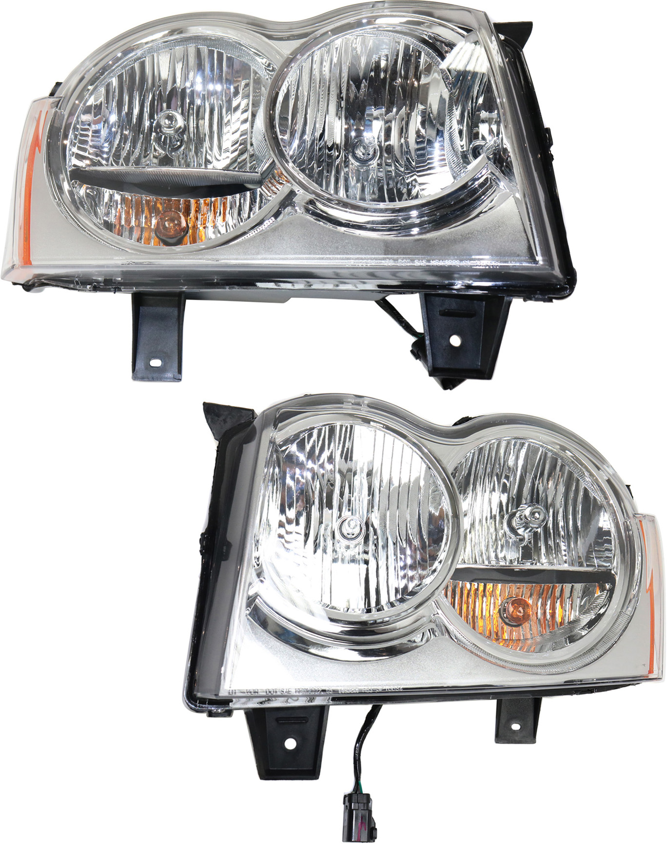 Position Halogen Headlight, With bulb(s), OE Comparable Finish