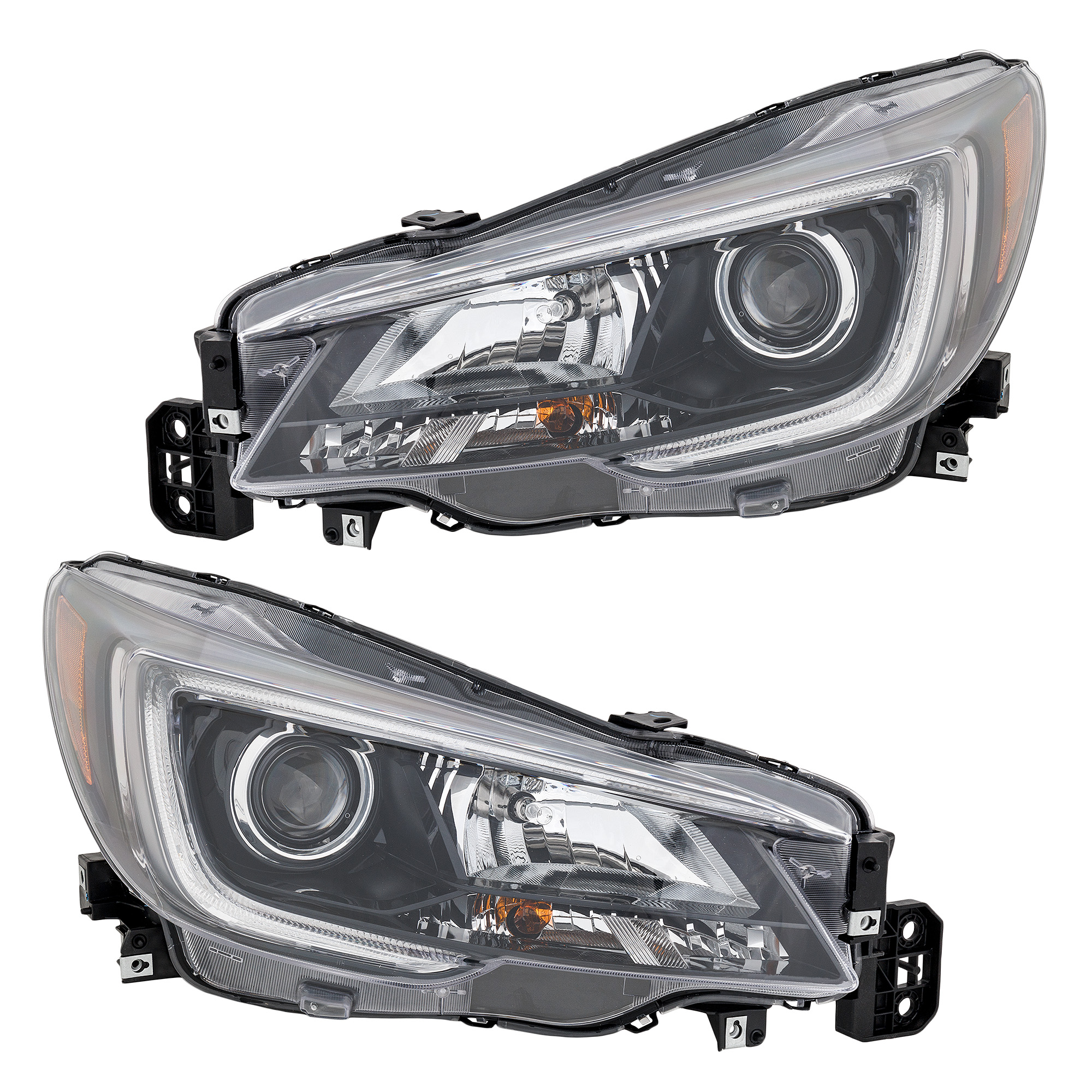 Position Halogen Headlight, With bulb(s), OE Comparable Finish