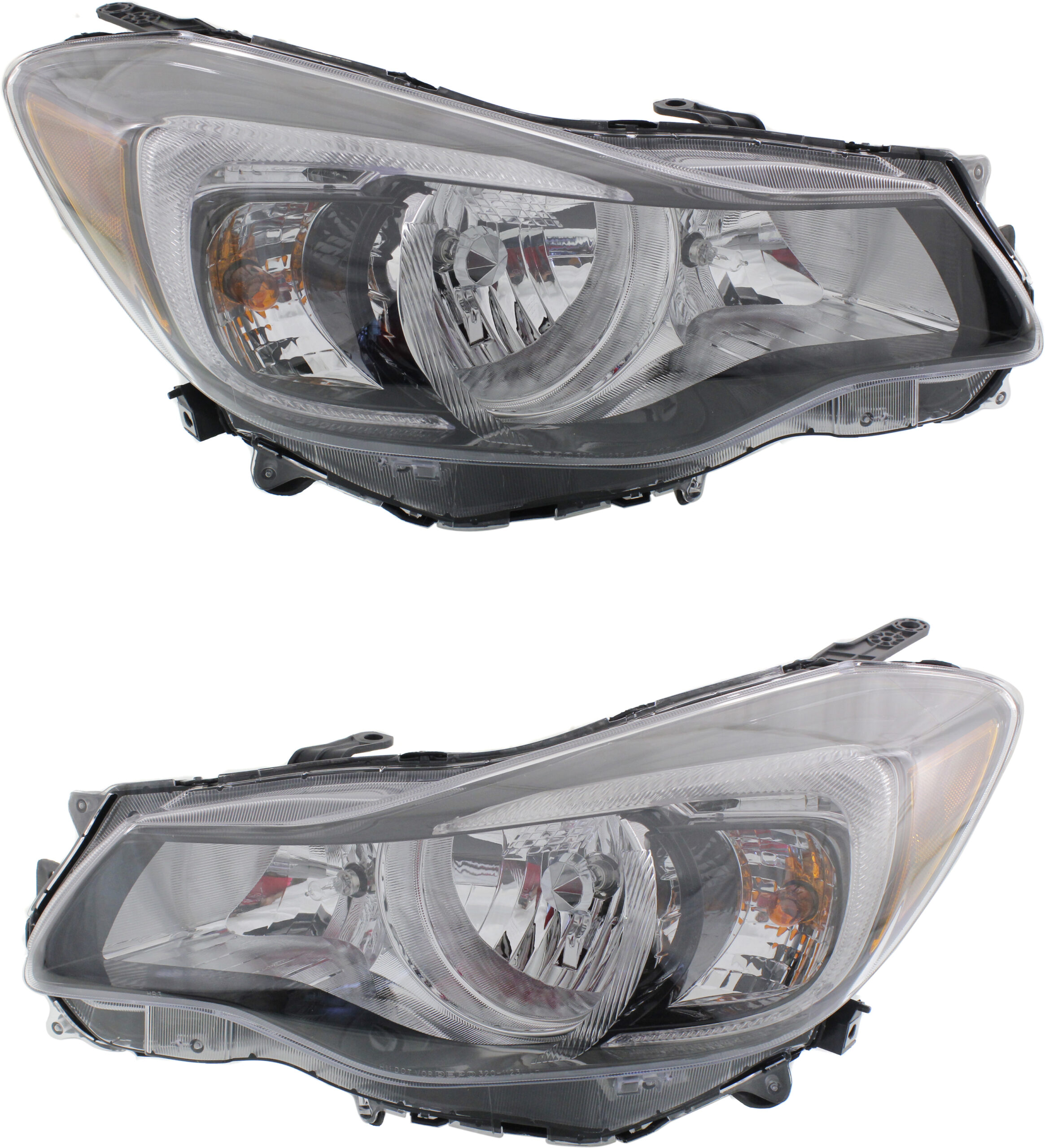 Position Halogen Headlight, With bulb(s), OE Comparable Finish, CAPA Certified