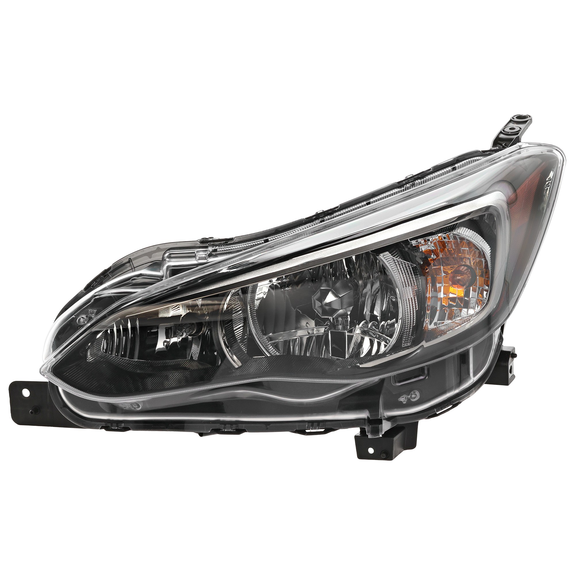 Position Halogen Headlight, With bulb(s), OE Comparable Finish, CAPA Certified