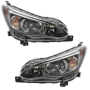 Position Halogen Headlight, With bulb(s), OE Comparable Finish, CAPA Certified