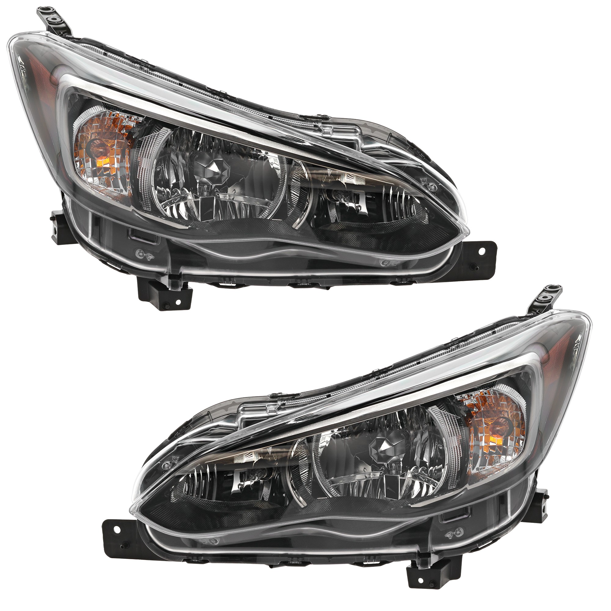 Position Halogen Headlight, With bulb(s), OE Comparable Finish, CAPA Certified