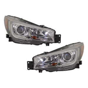 Position Halogen Headlight, With bulb(s), OE Comparable Finish, CAPA Certified