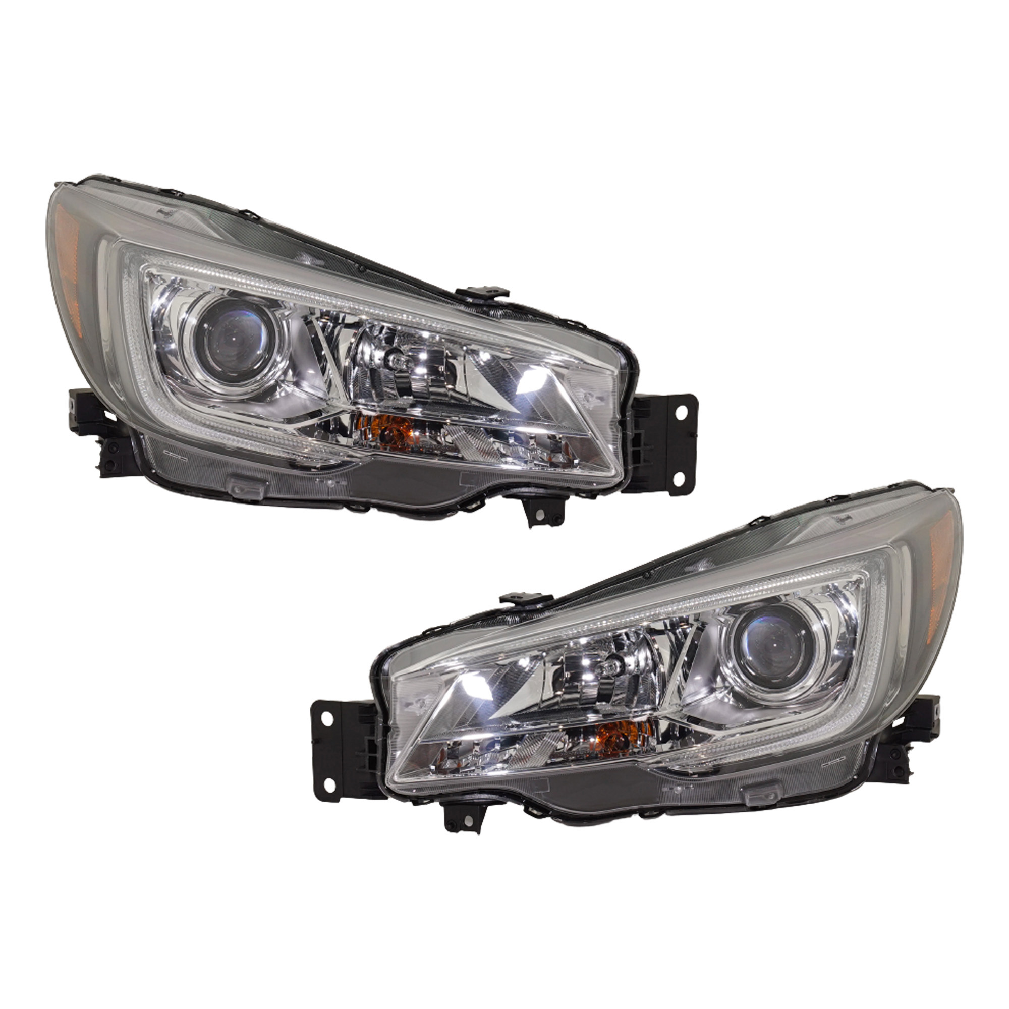 Position Halogen Headlight, With bulb(s), OE Comparable Finish, CAPA Certified
