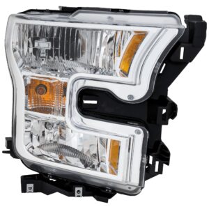 Position Halogen Headlight, With bulb(s), OE Comparable Finish, CAPA Certified