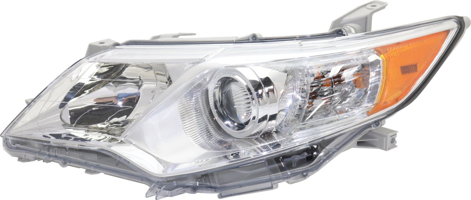 Position Halogen Headlight, With bulb(s), OE Comparable Finish, CAPA Certified