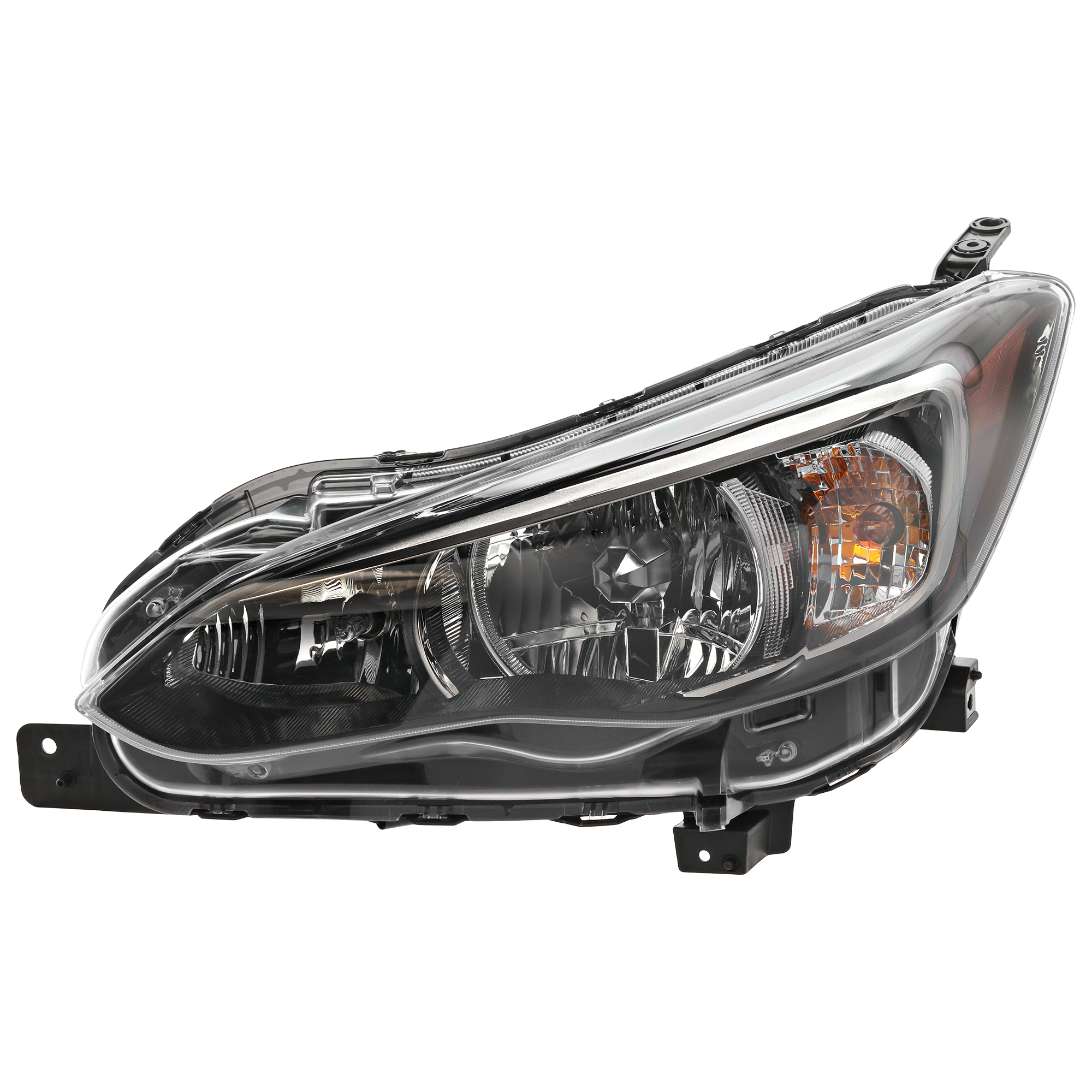 Position Halogen Headlight, With bulb(s), OE Comparable Finish, CAPA Certified