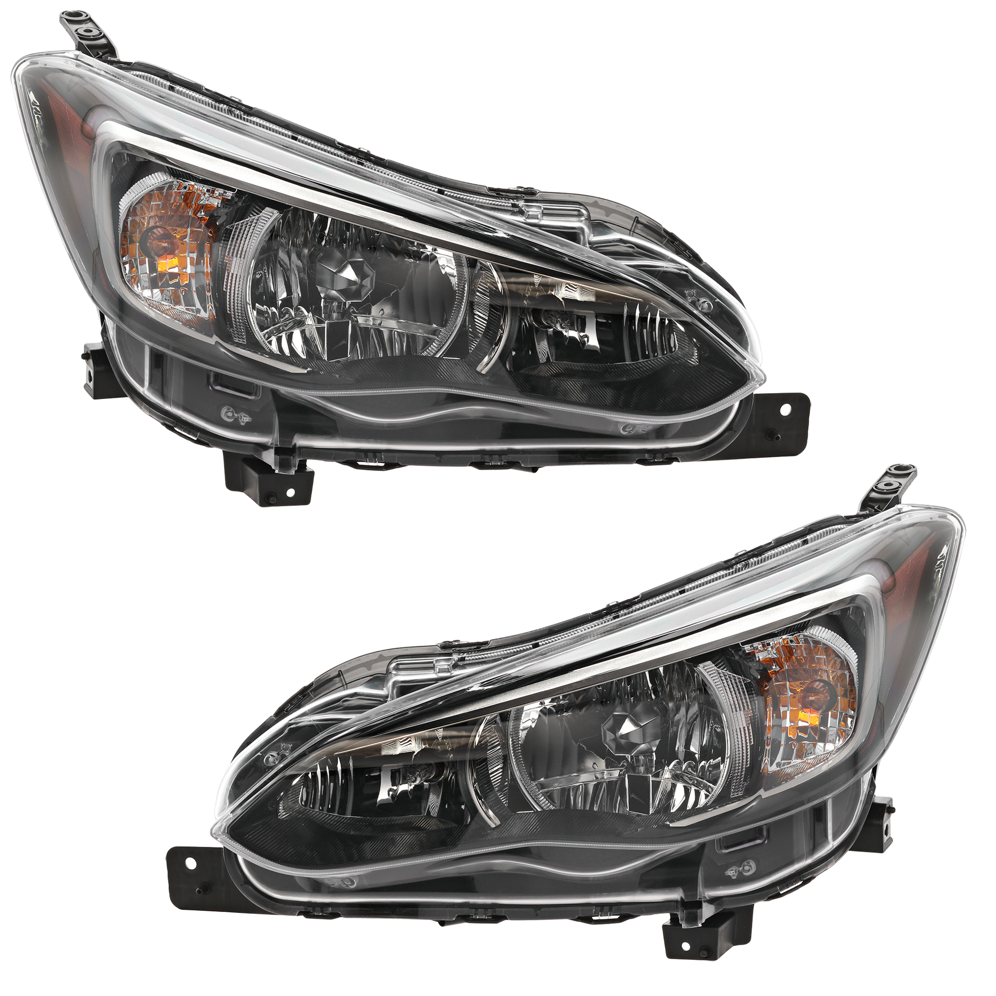 Position Halogen Headlight, With bulb(s), OE Comparable Finish, CAPA Certified