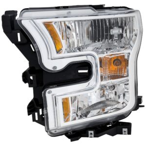 Position Halogen Headlight, With bulb(s), OE Comparable Finish, CAPA Certified