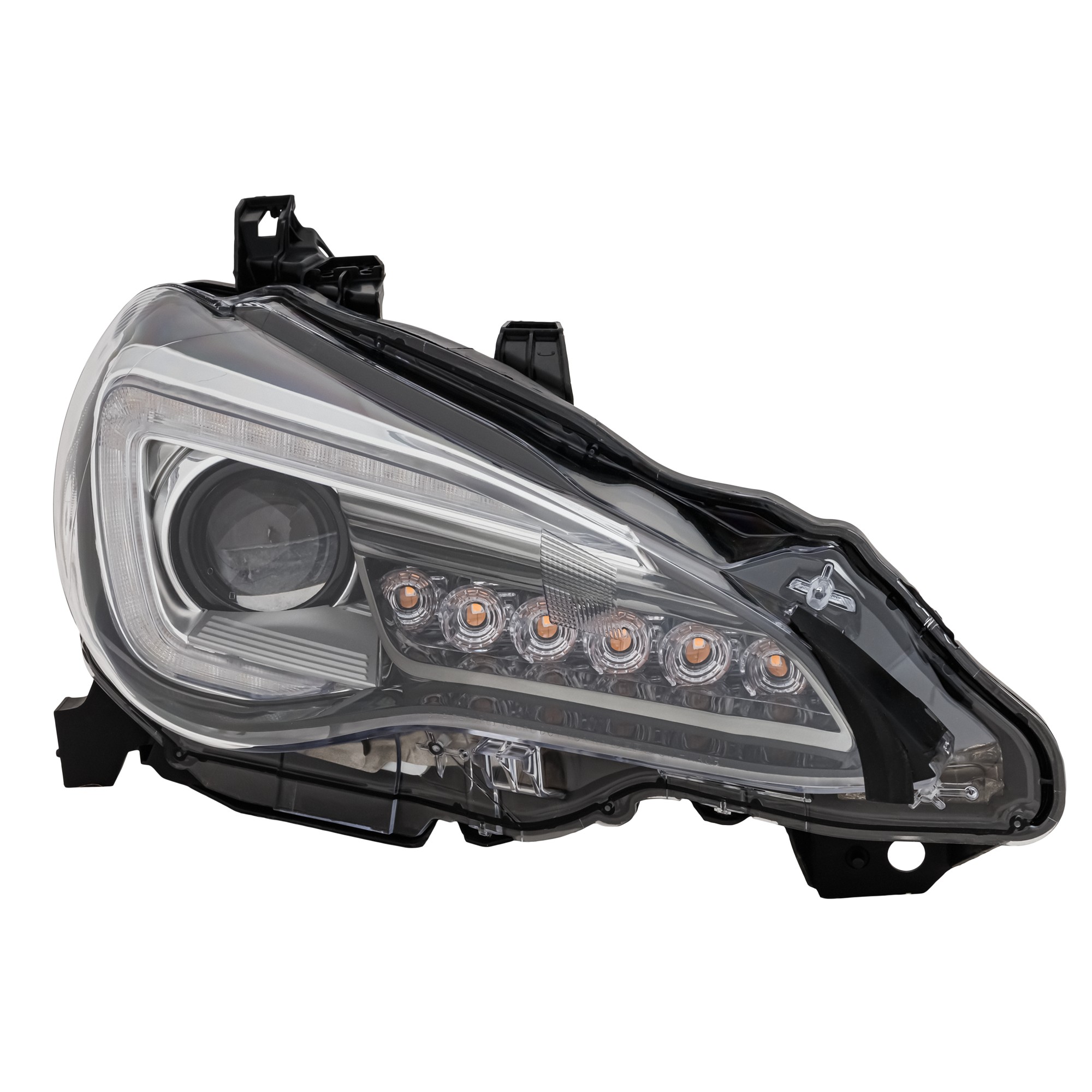 Position LED Headlight, With bulb(s)