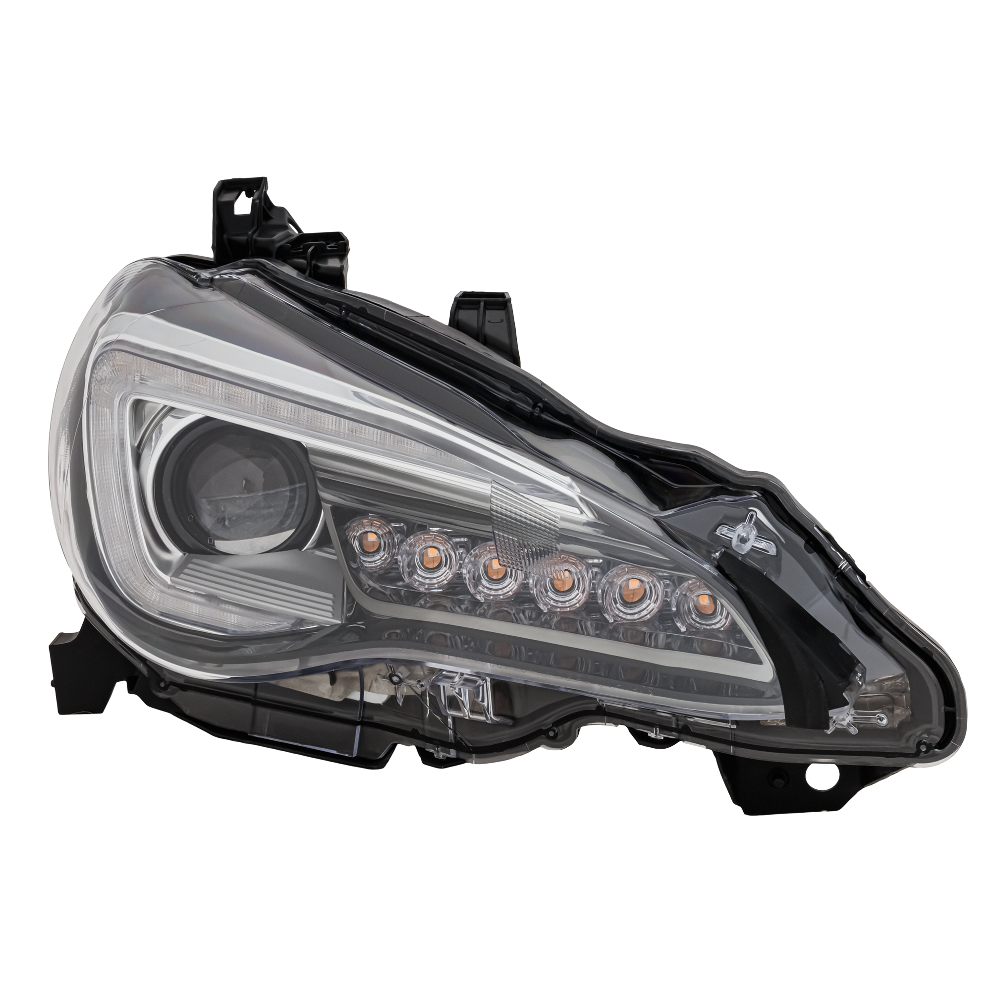 Position LED Headlight, With bulb(s)