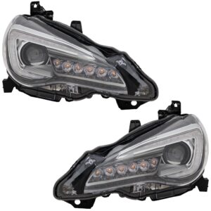 Position LED Headlight, With bulb(s)