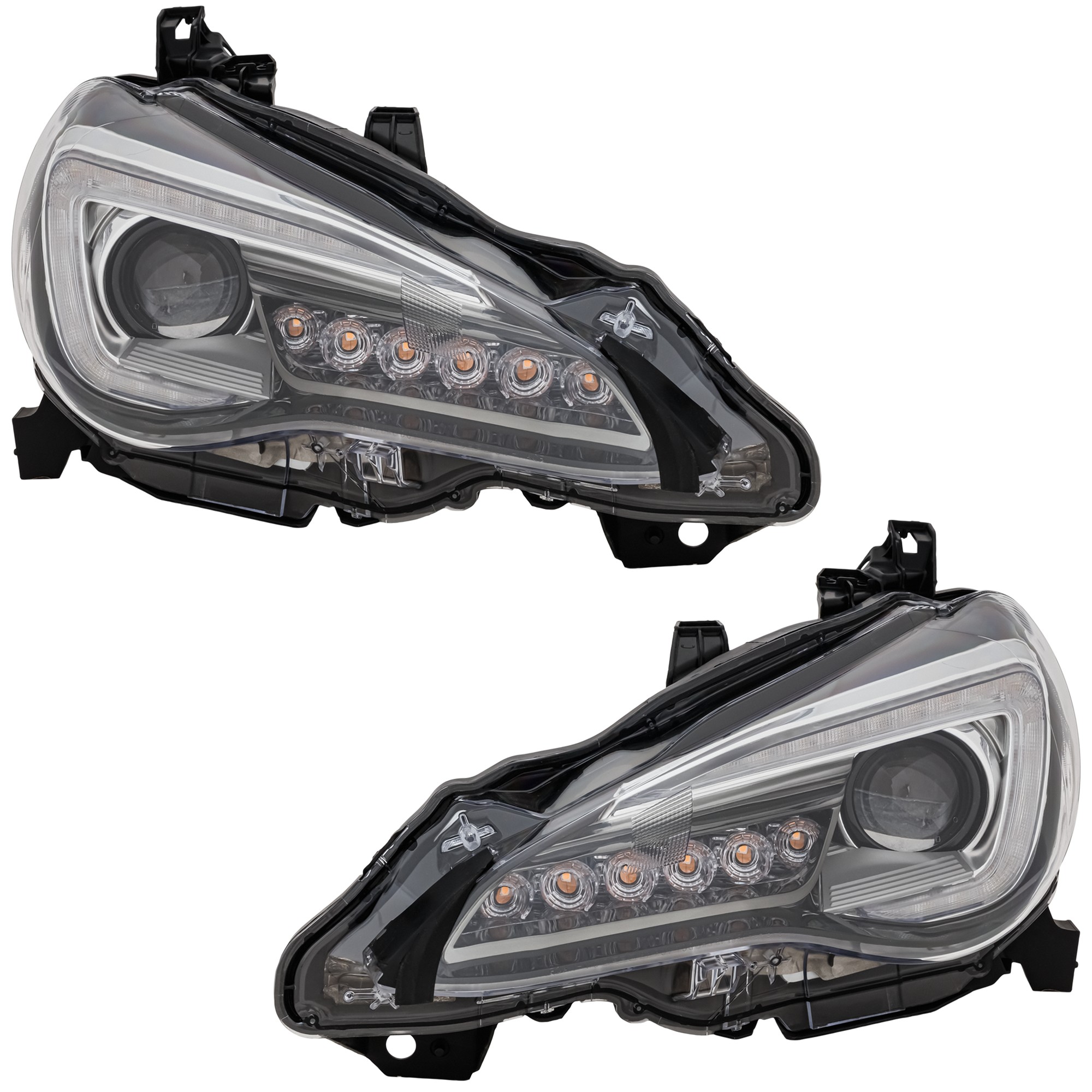 Position LED Headlight, With bulb(s)