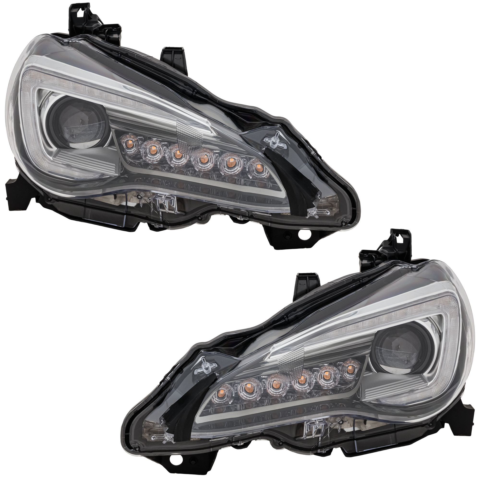 Position LED Headlight, With bulb(s)