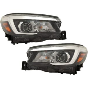 Position LED Headlight, With bulb(s), OE Comparable Finish