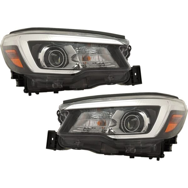 Position LED Headlight, With bulb(s), OE Comparable Finish