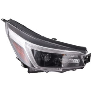 Position LED Headlight, With bulb(s), OE Comparable Finish