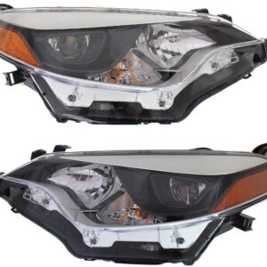 Position LED Headlight, With bulb(s), OE Comparable Finish