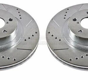 PowerStop Evolution Front Disc Brake Rotor Set | JBR1165XPR