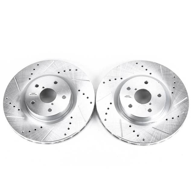 PowerStop Evolution JBR1117XPR | Front Disc Brake Rotor Set