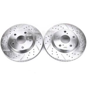 PowerStop Evolution JBR1303XPR | Front Disc Brake Rotor Set