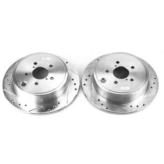 PowerStop Evolution JBR1365XPR | Rear Disc Brake Rotor Set