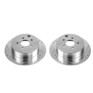 PowerStop Evolution JBR1548XPR | Rear Disc Brake Rotor Set