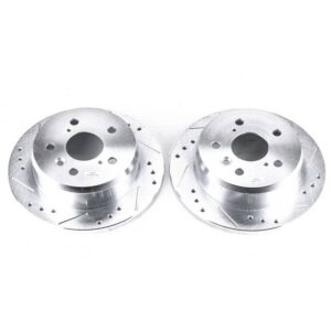 PowerStop Evolution JBR973XPR | Rear Disc Brake Rotor Set
