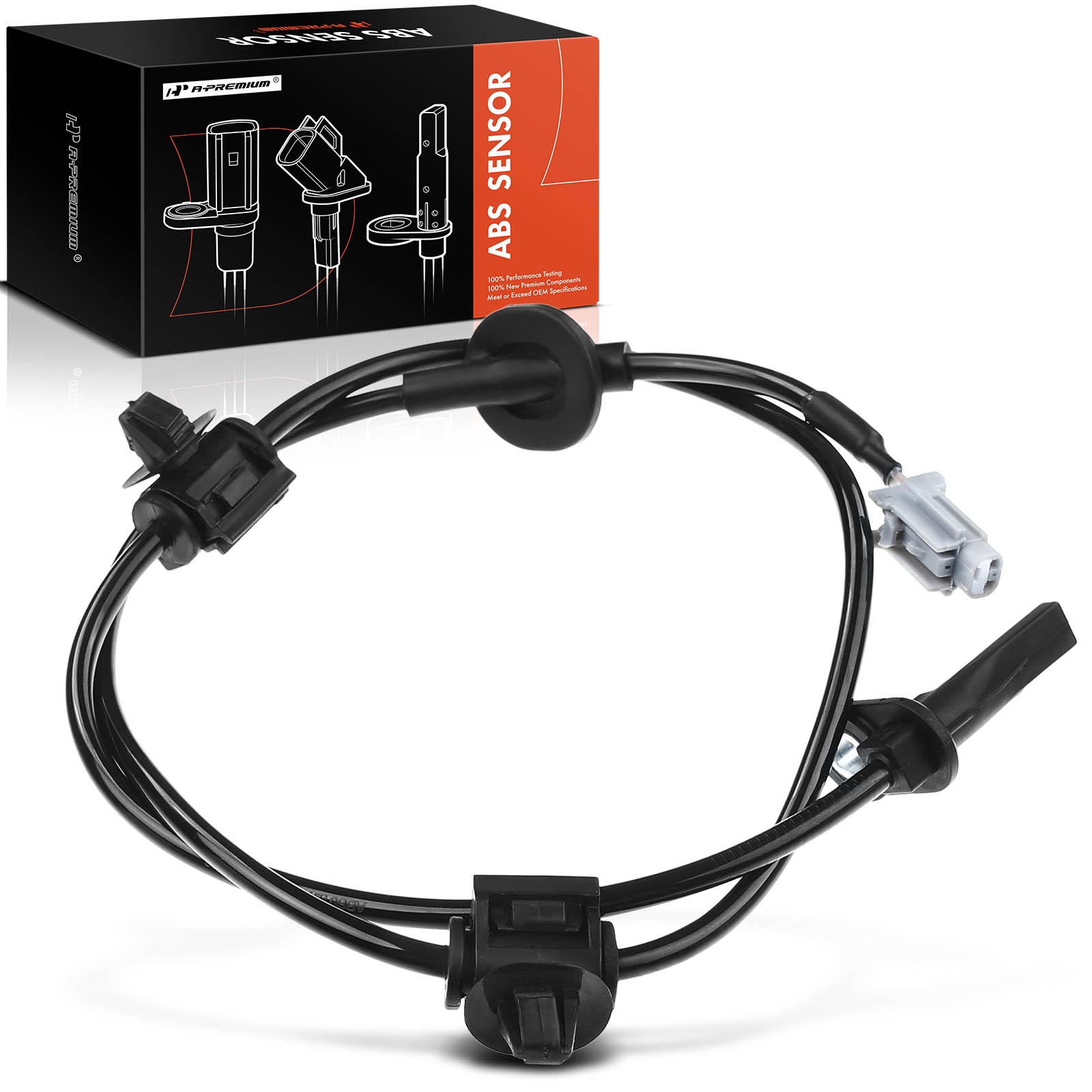 APABS0420 Front Driver or Passenger ABS Wheel Speed Sensor