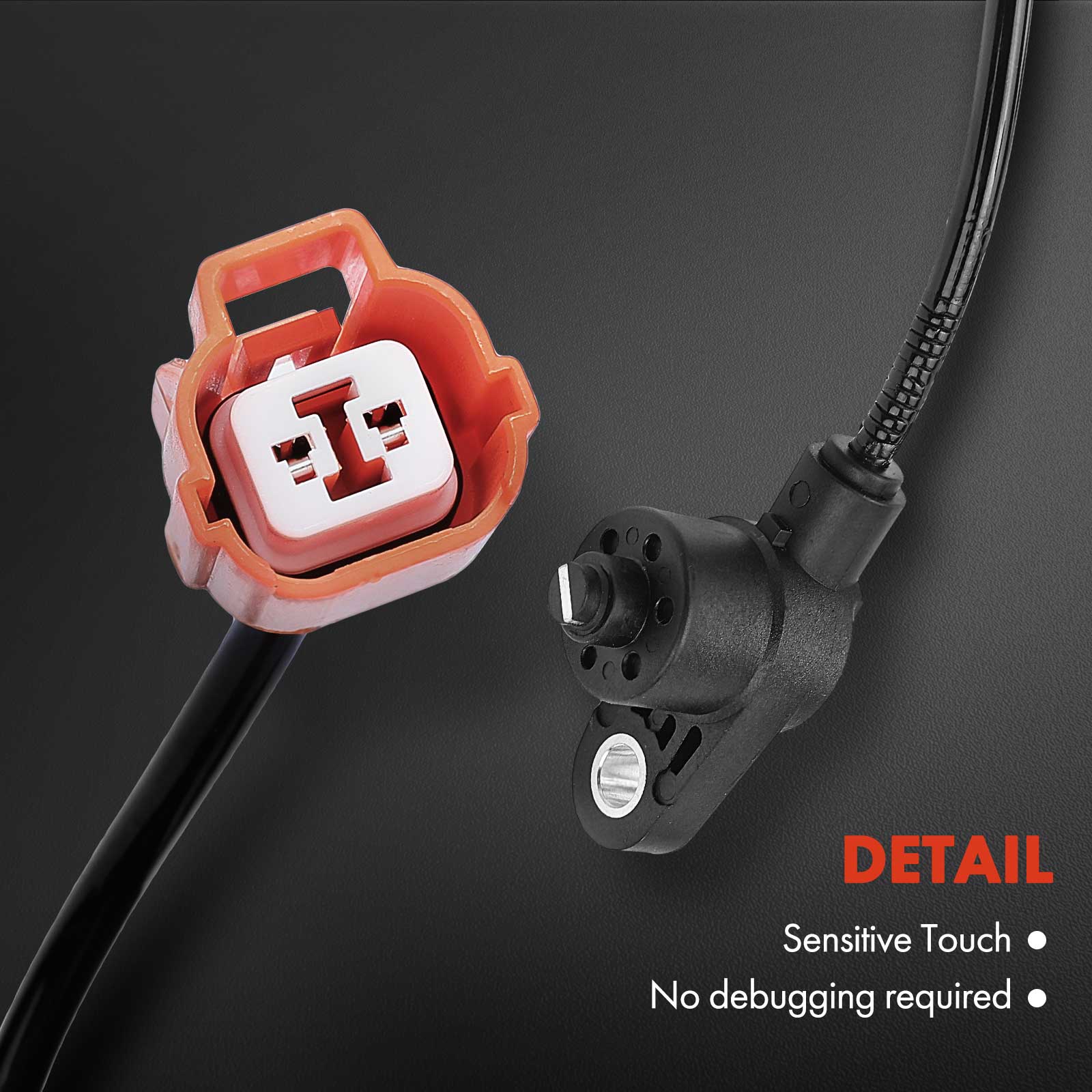 APABS1850 2 Pcs Front ABS Wheel Speed Sensor - Image 4