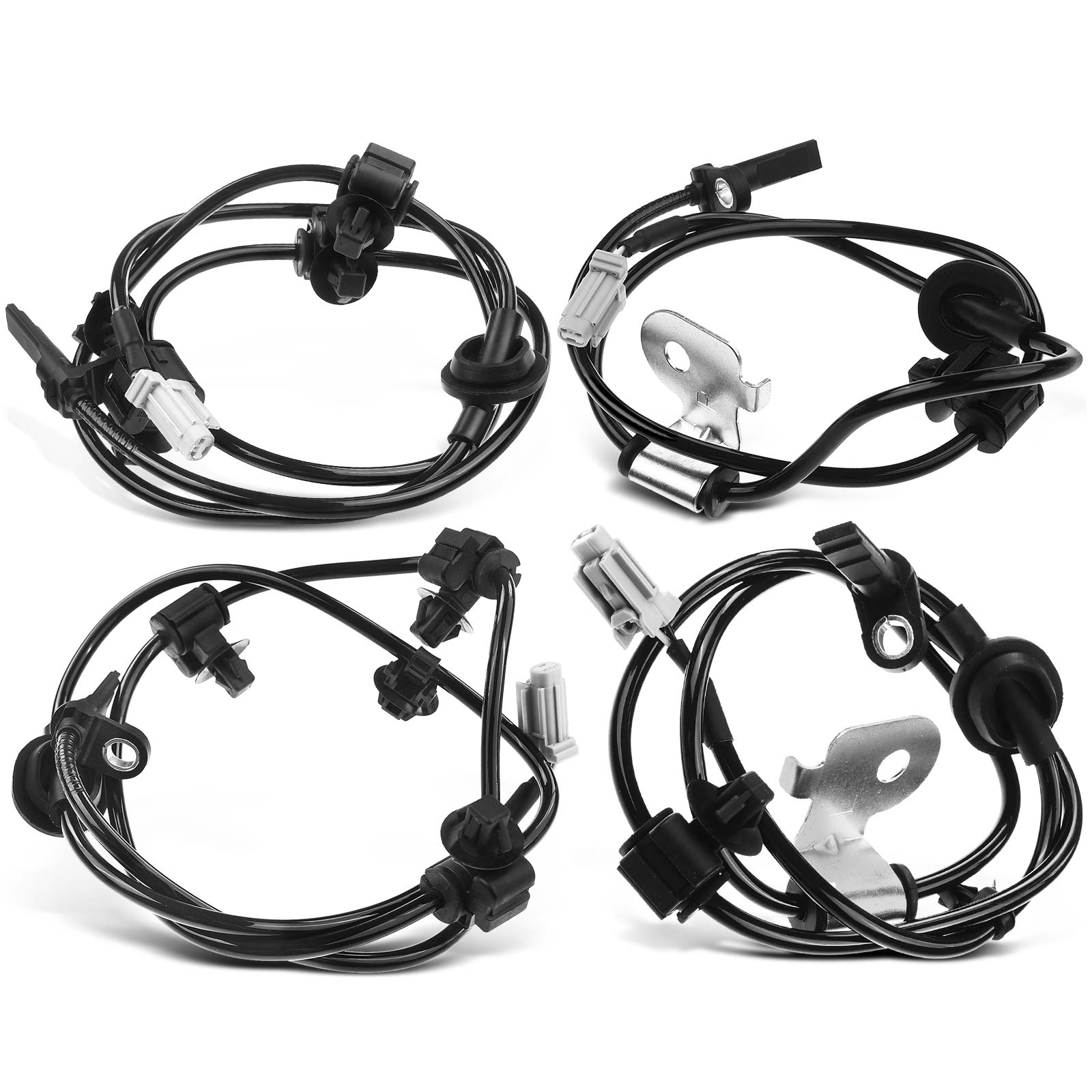 APABS2128 4 Pcs Front & Rear ABS Wheel Speed Sensor