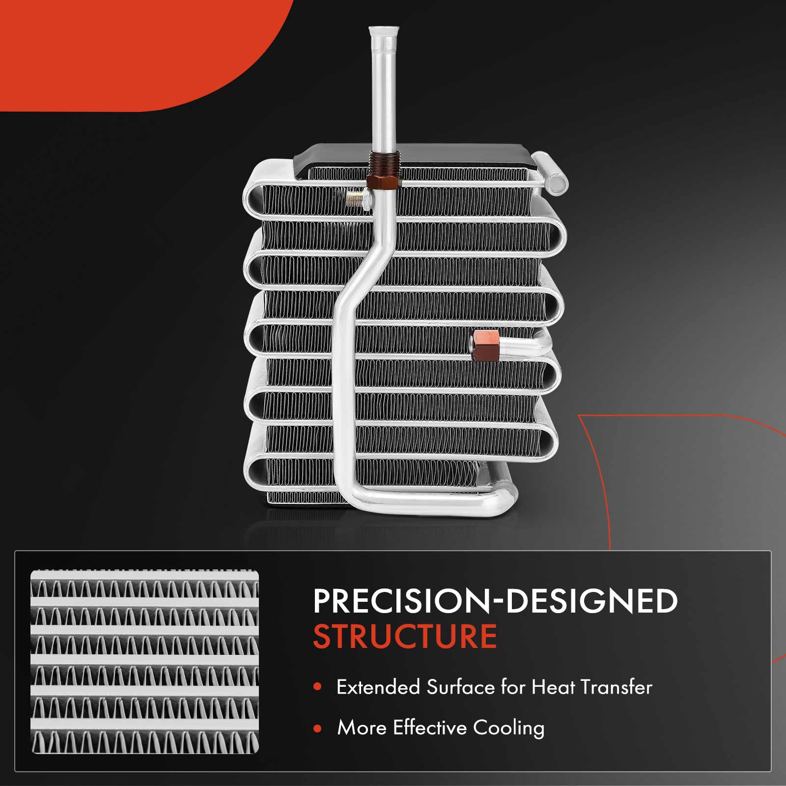 APAEC467 Aluminum AC Evaporator Core - Image 5