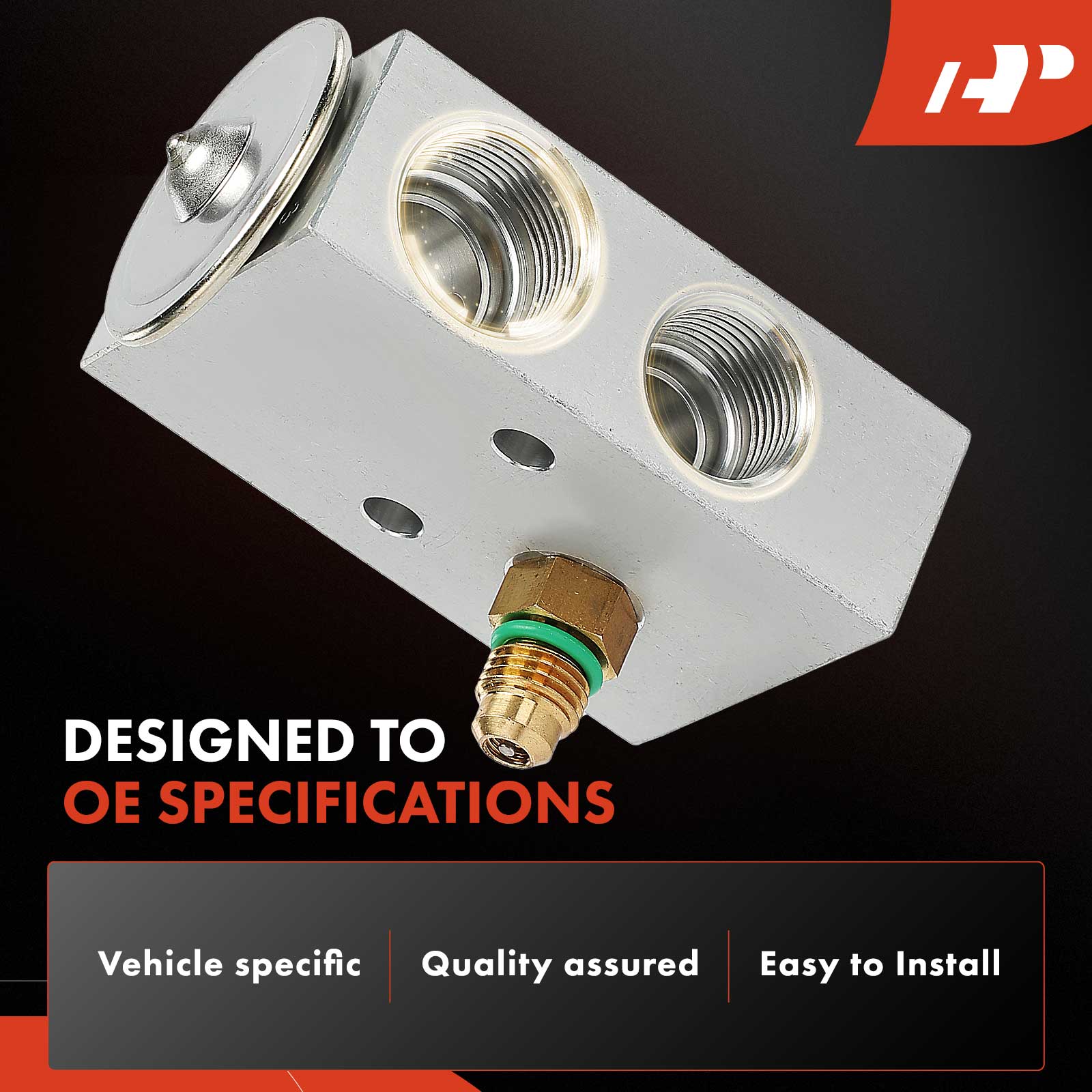 APAEV440 Aluminum Block AC Expansion Valve - Image 2