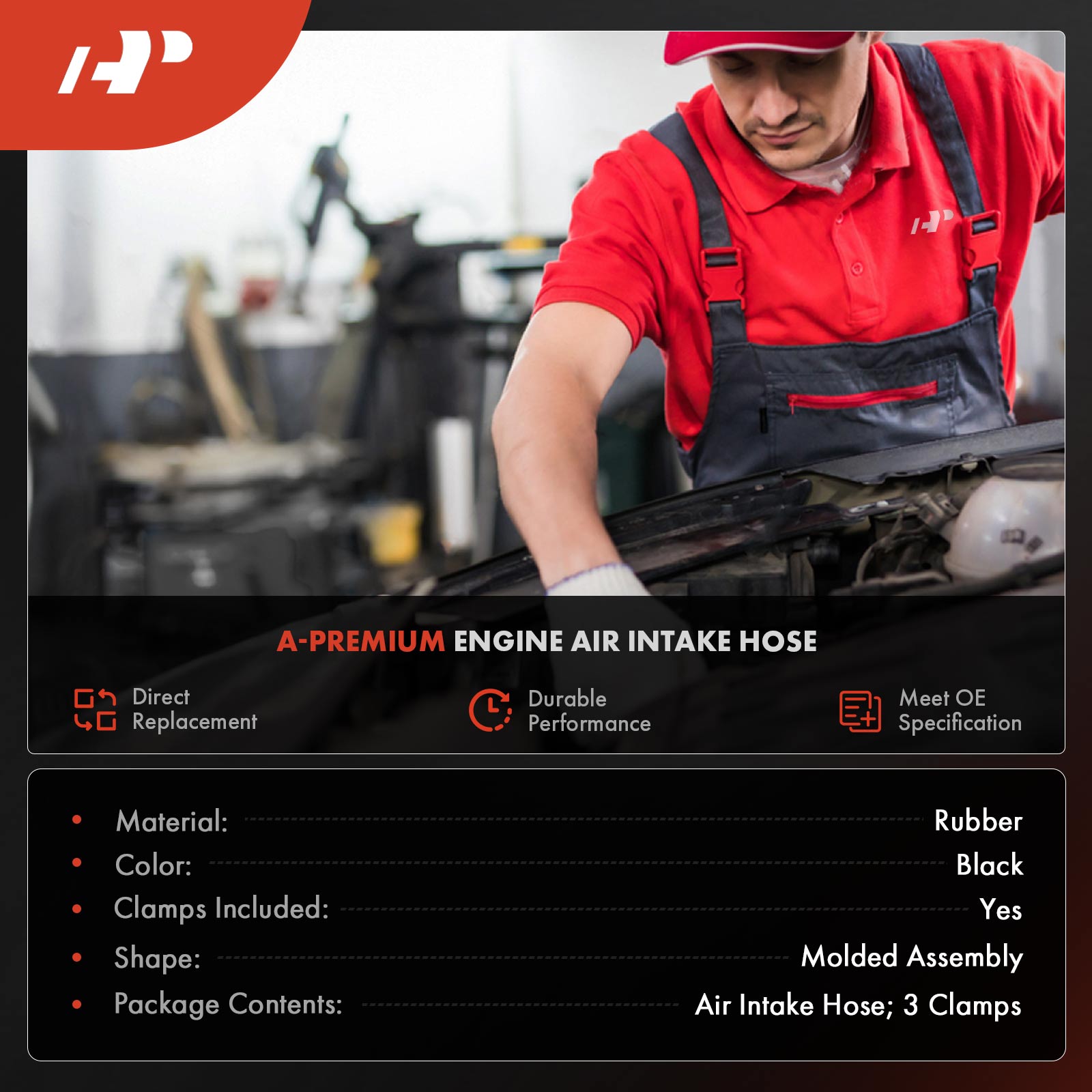 APAIH111 Air Cleaner Intake Hose - Image 2