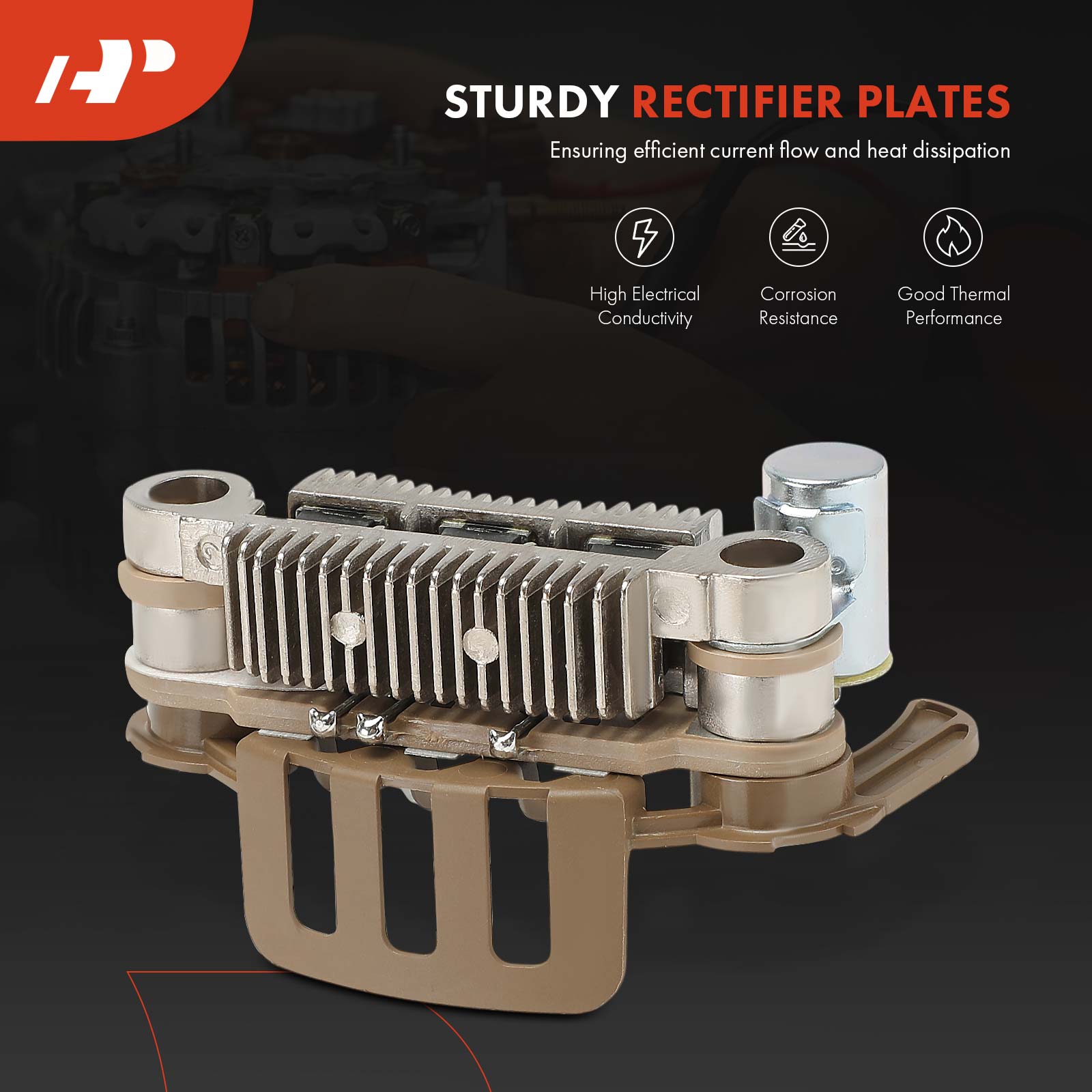 APALR096 Alternator Rectifier Diode with Trio - Image 4