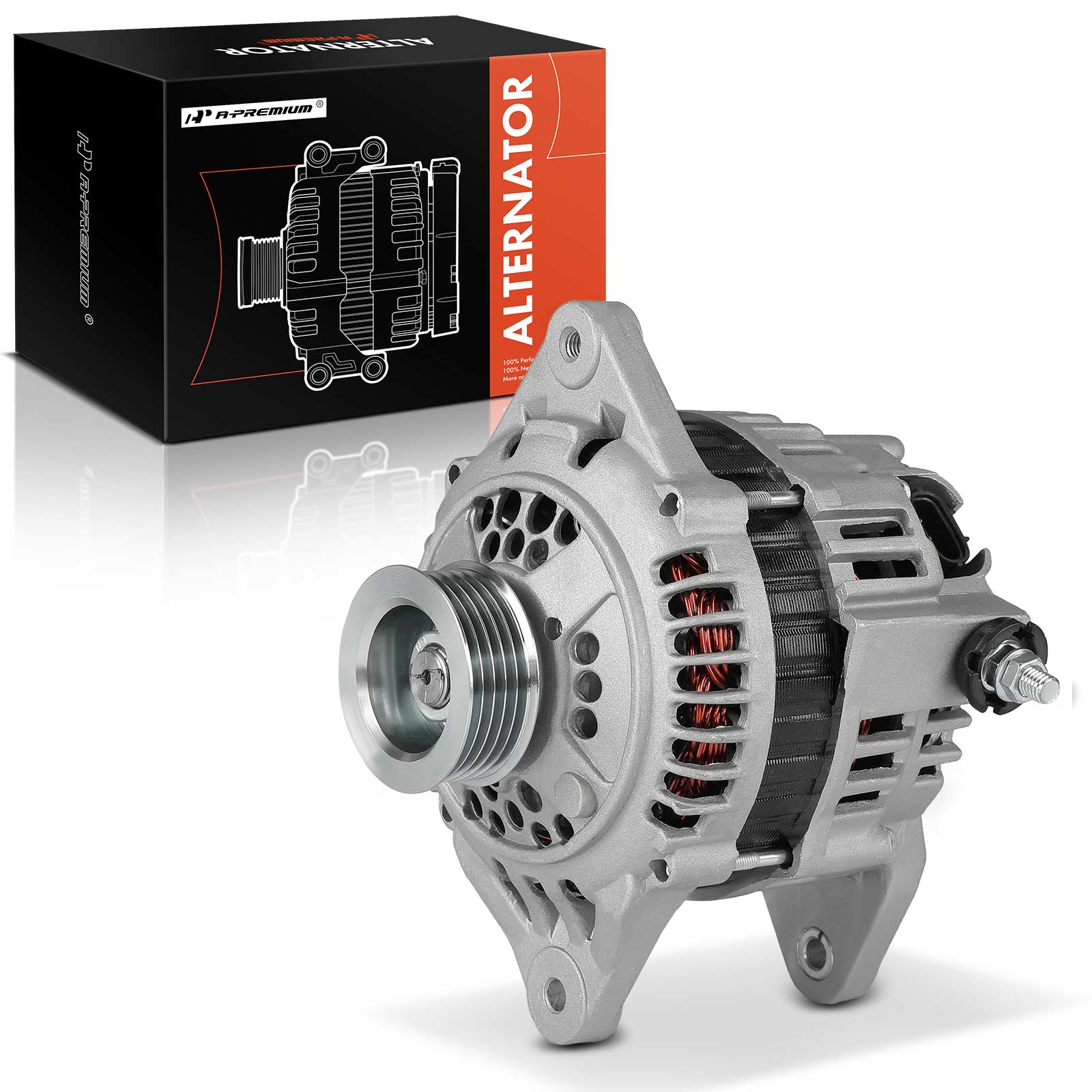 APALT1003 Alternator 90A 12V CW 5-Groove Pulley