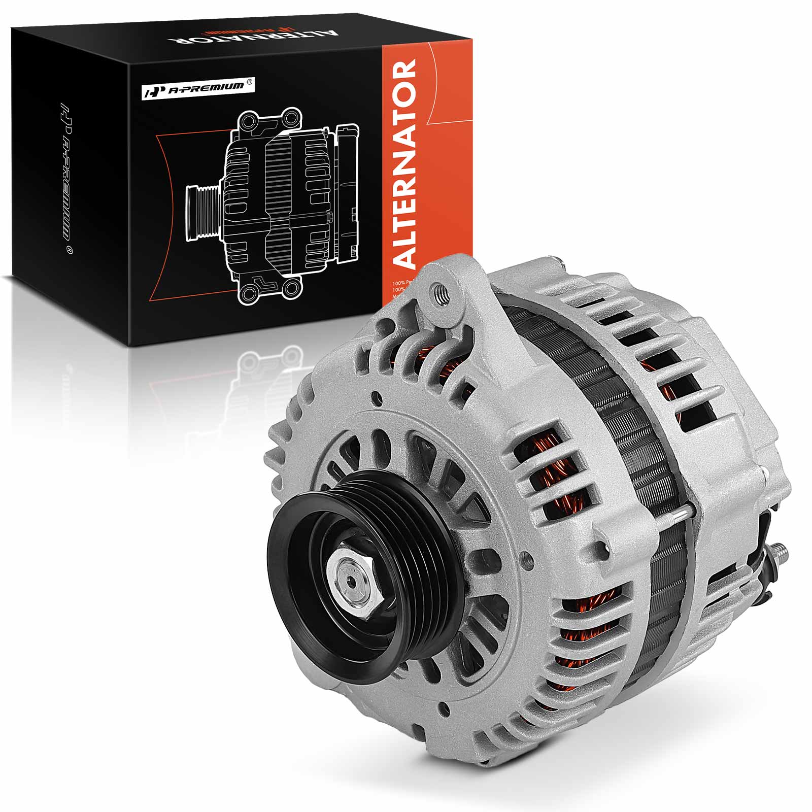 APALT1026 Alternator 110A 12V CW 6-Groove Pulley