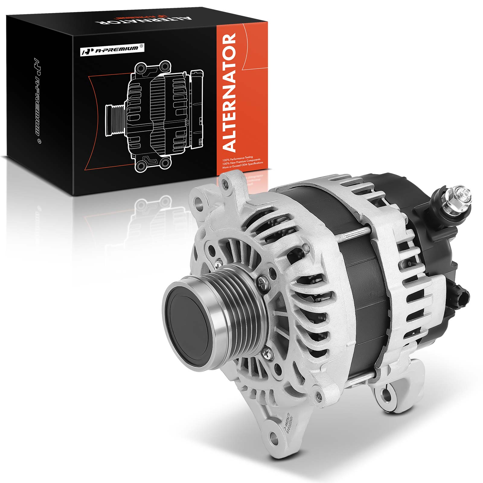 APALT1094 Alternator 150A 12V CW 6-Groove Decoupler Pulley