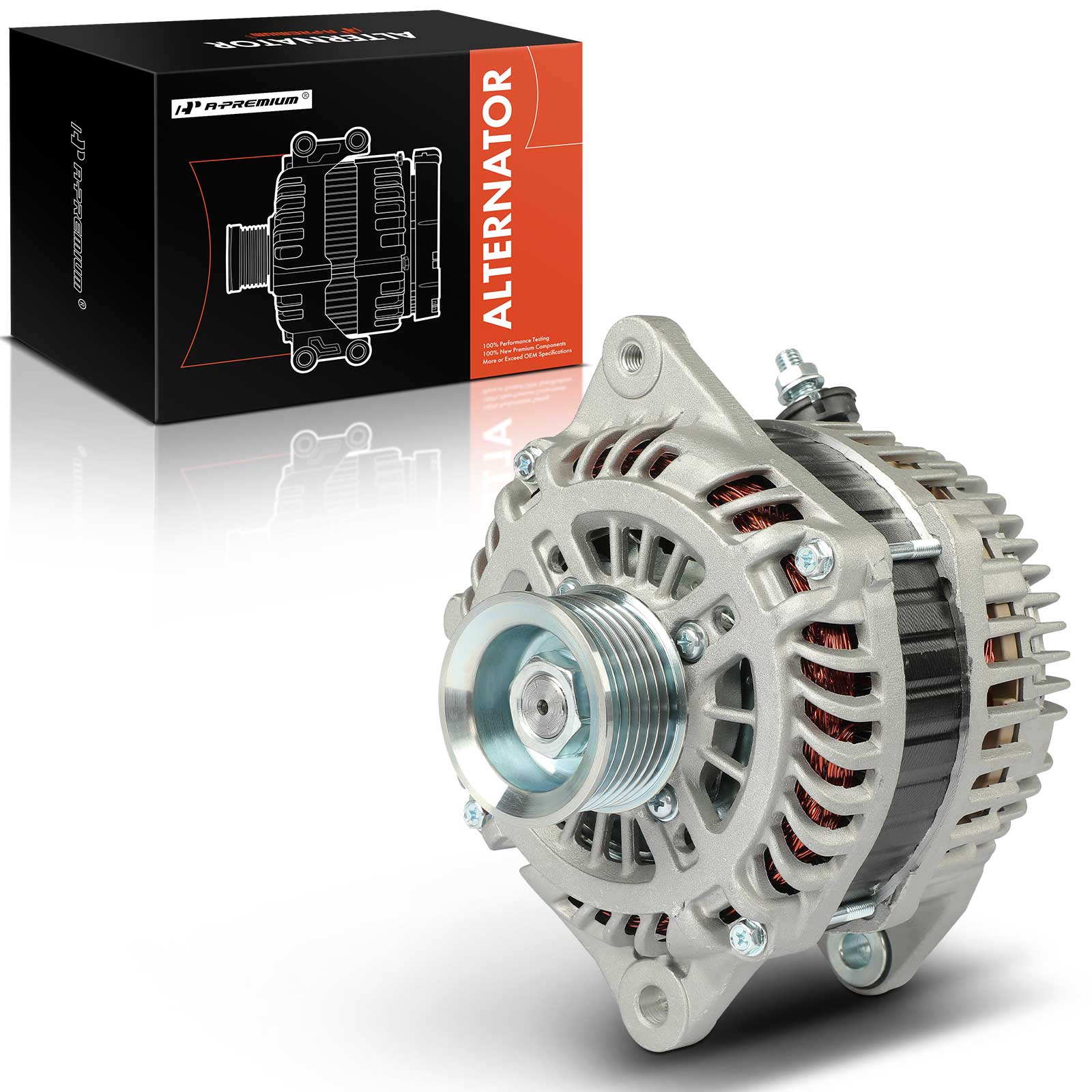 APALT804 Alternator 150A 12V CW 7-Groove Pulley