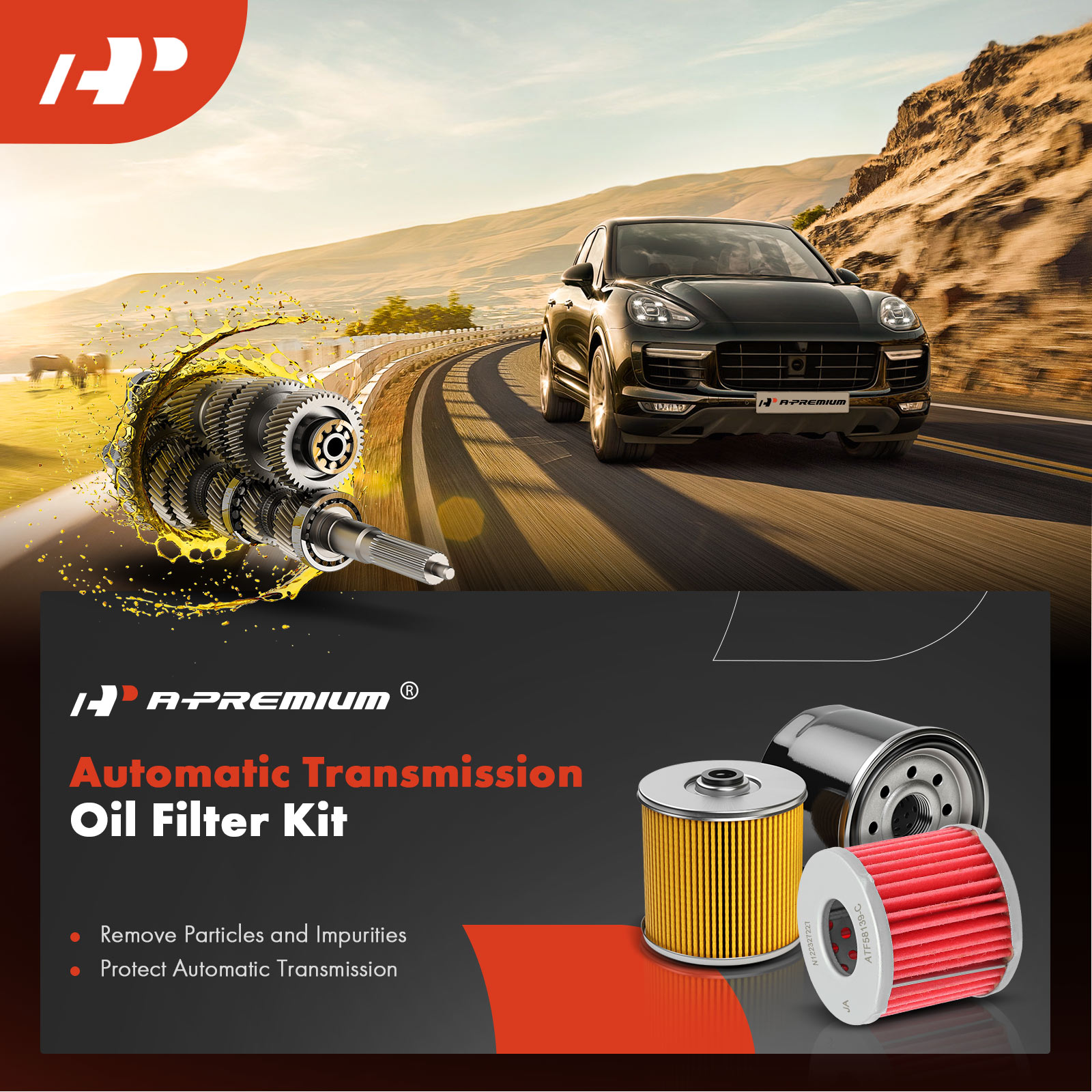 APATF137 Automatic Transmission Oil Filter - Image 2