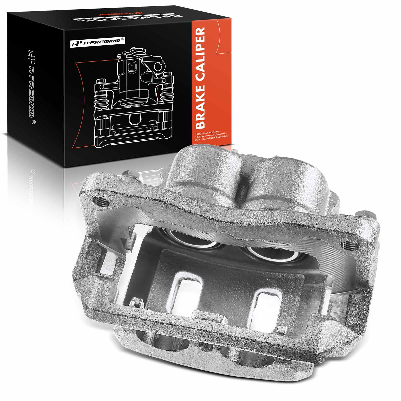 APBC0590 Front Passenger Side Brake Caliper with Bracket, Sold Individually