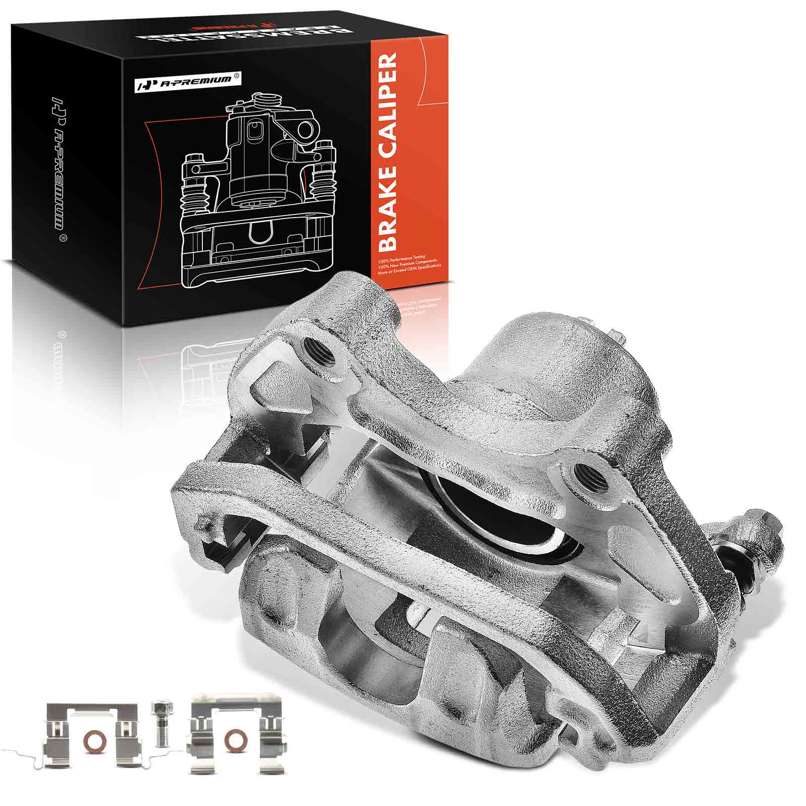 APBC1005 Front Driver Side Brake Caliper with Bracket, Sold Individually