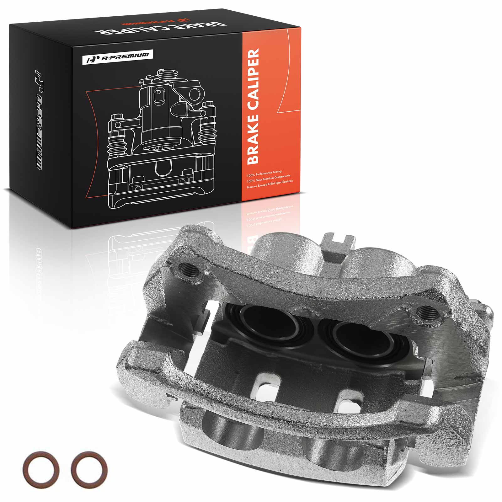 APBC1120C Front Passenger Side Brake Caliper with Bracket, Sold Individually