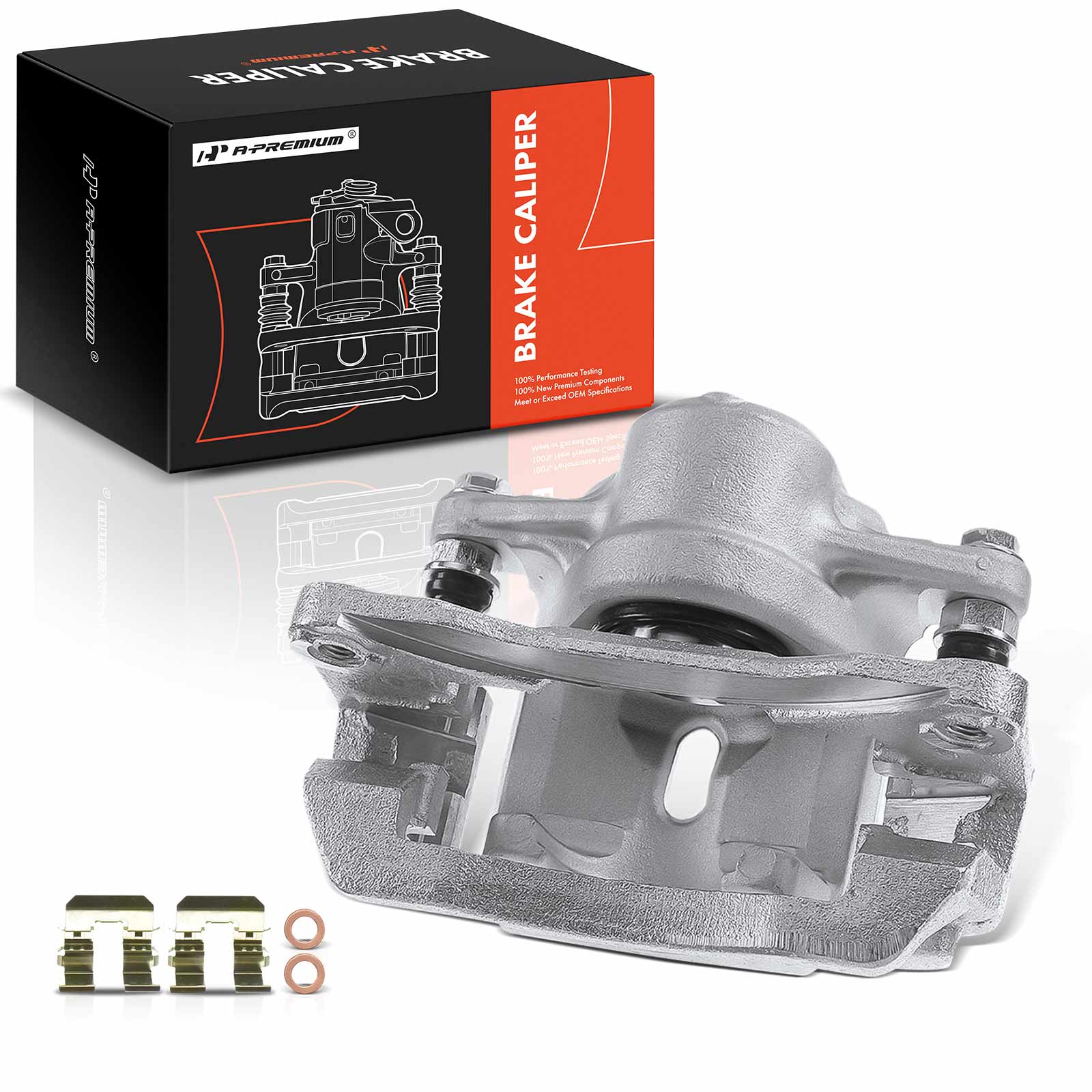 APBC1298 Rear Passenger Side Brake Caliper with Bracket, Sold Individually