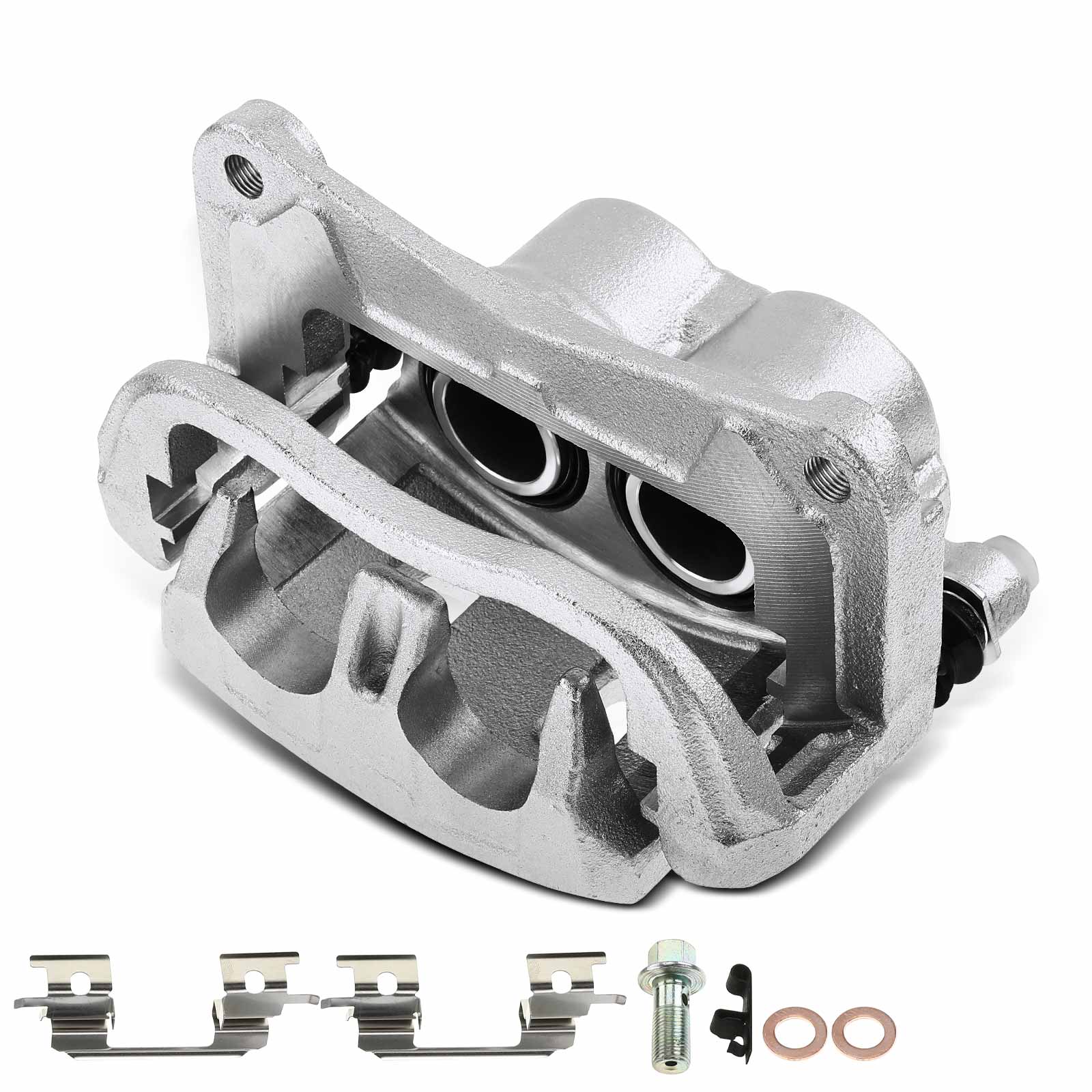APBC3005 Front Driver Disc Brake Caliper with Bracket, Sold Individually